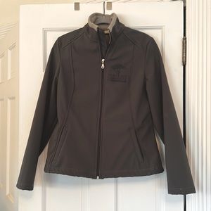 Water and wind resistant fleece lined zip up safari coat